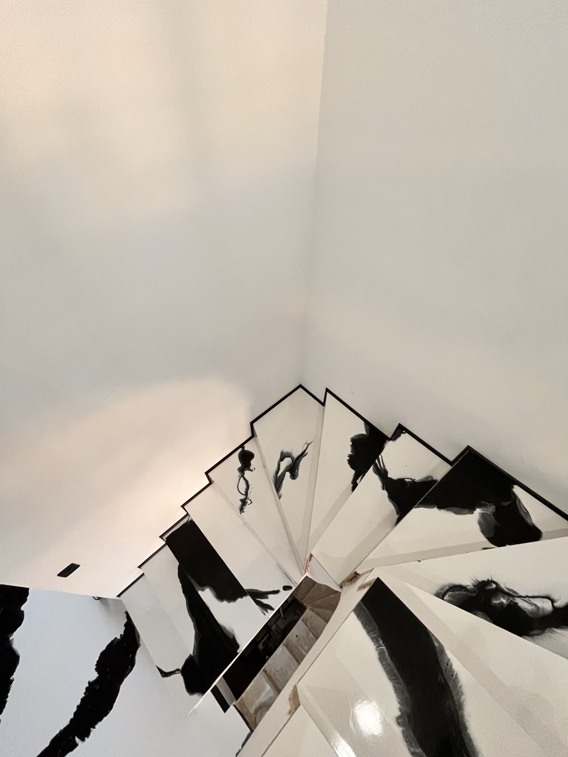 Escalier sculpté