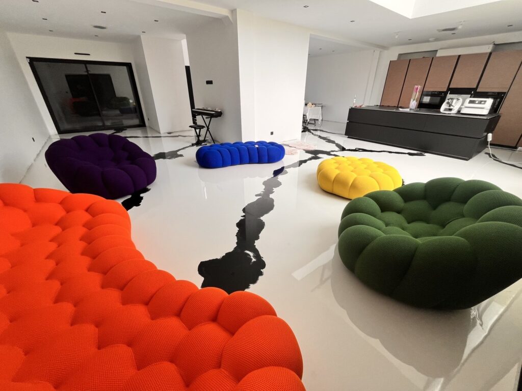 Sol epoxy sur mesure